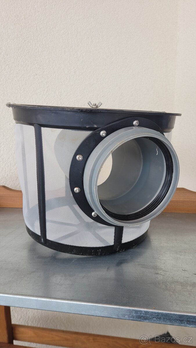 Filtrační koš do nádrže na dešťovou vodu DN125