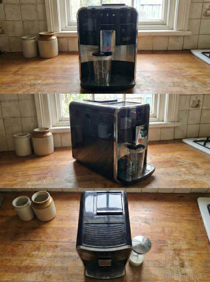 Automatický kávovar Melitta Caffeo Barista TS – plně funkční