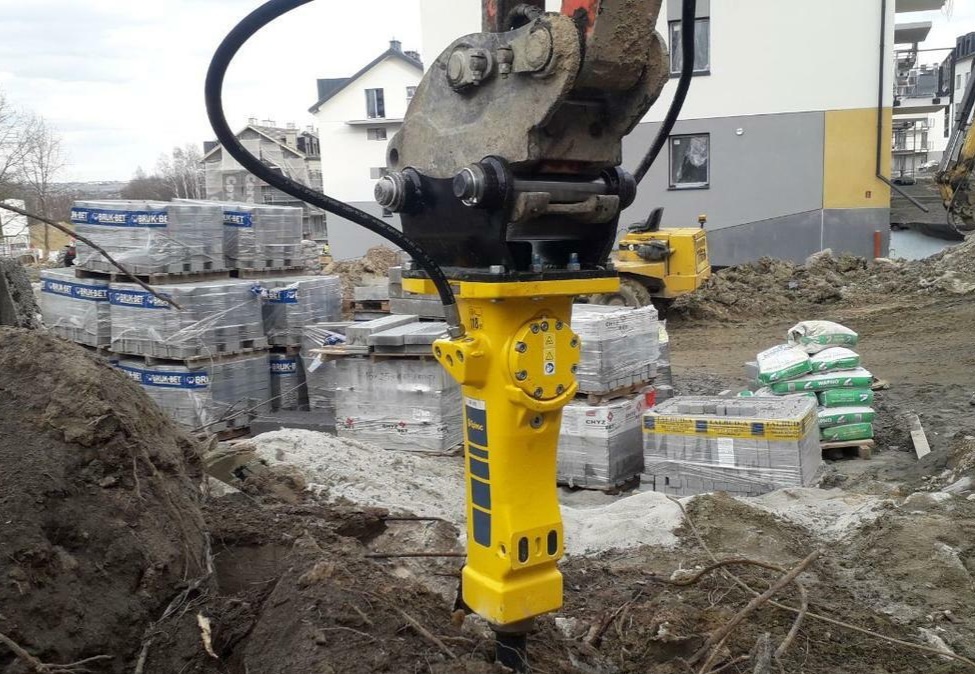 Hydraulicke bouraci kladivo Atlas copco sb202