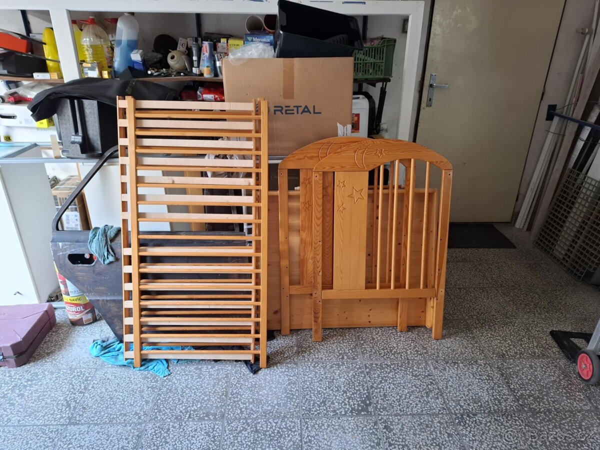 Postýlka včetně příslušenství