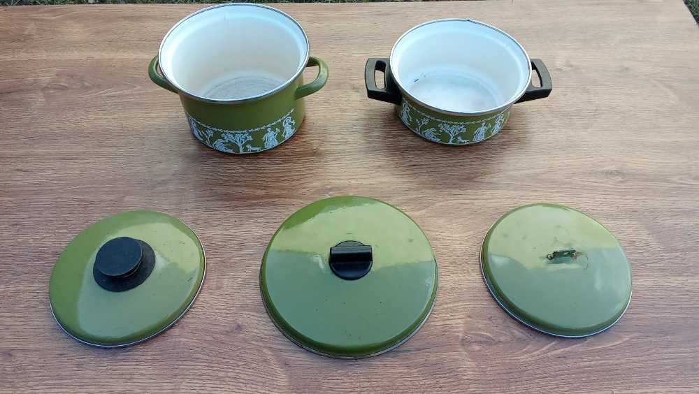Retro smaltované nádobí 2