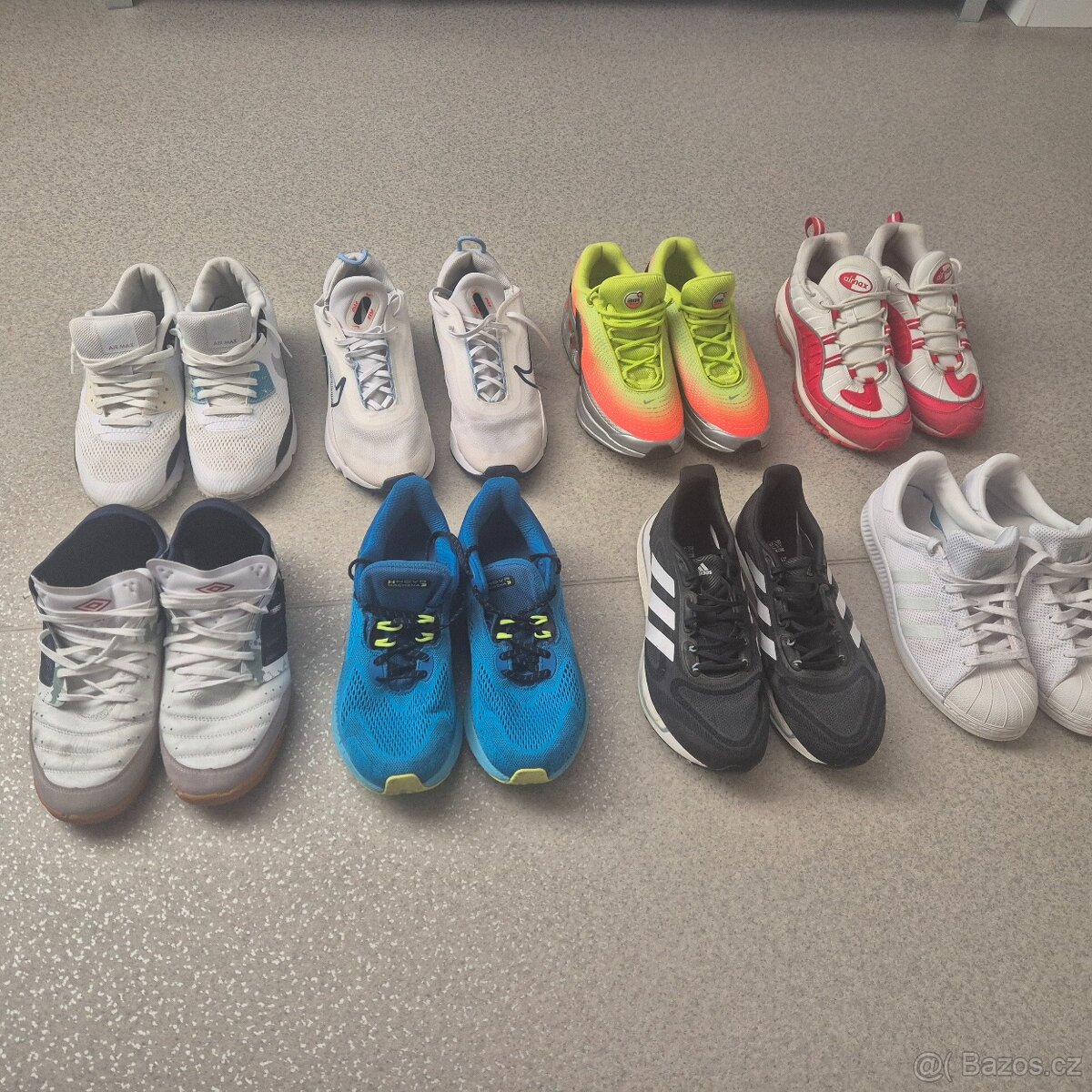 Prodám boty Nike-Adidas-Umbro-Under Armour