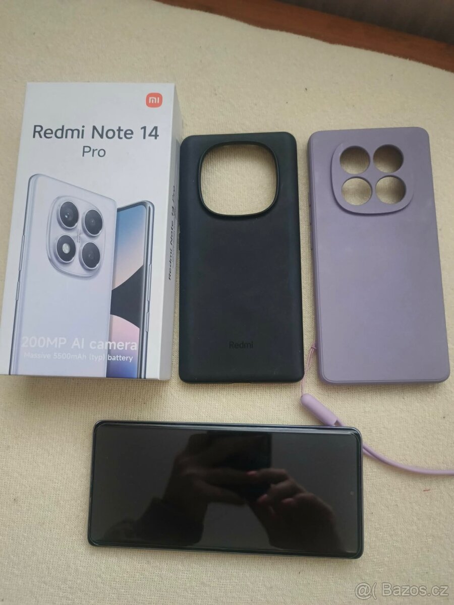 Xiaomi Redmi Note 14 Pro, fialový