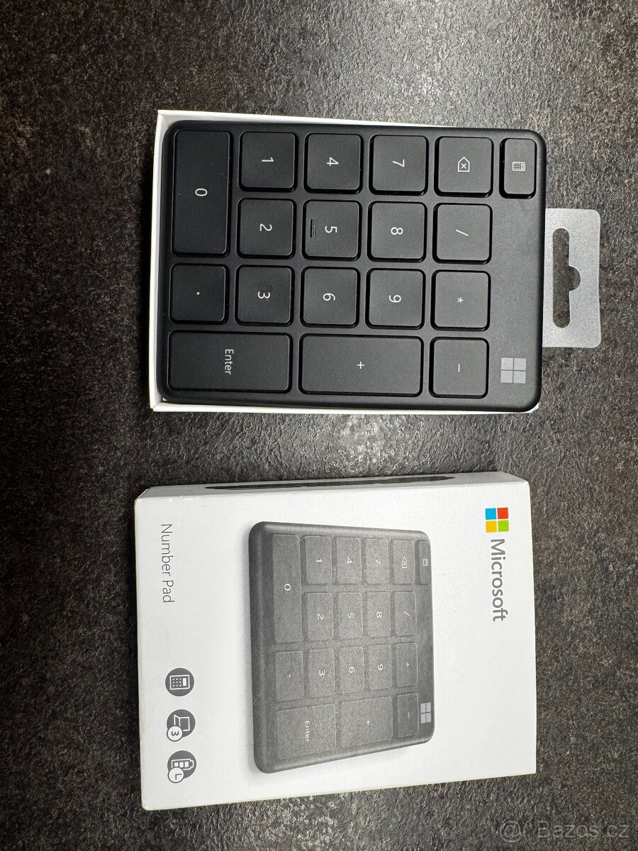 Bezdrátová numerická klávesnice - Microsoft Number Pad