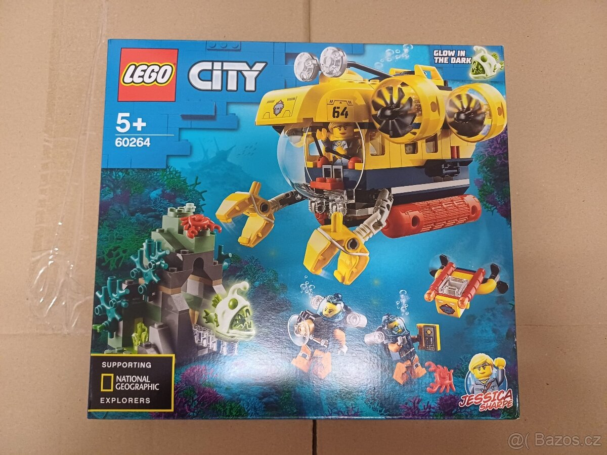 LEGO City 60264 Oceánská průzkumná ponorka