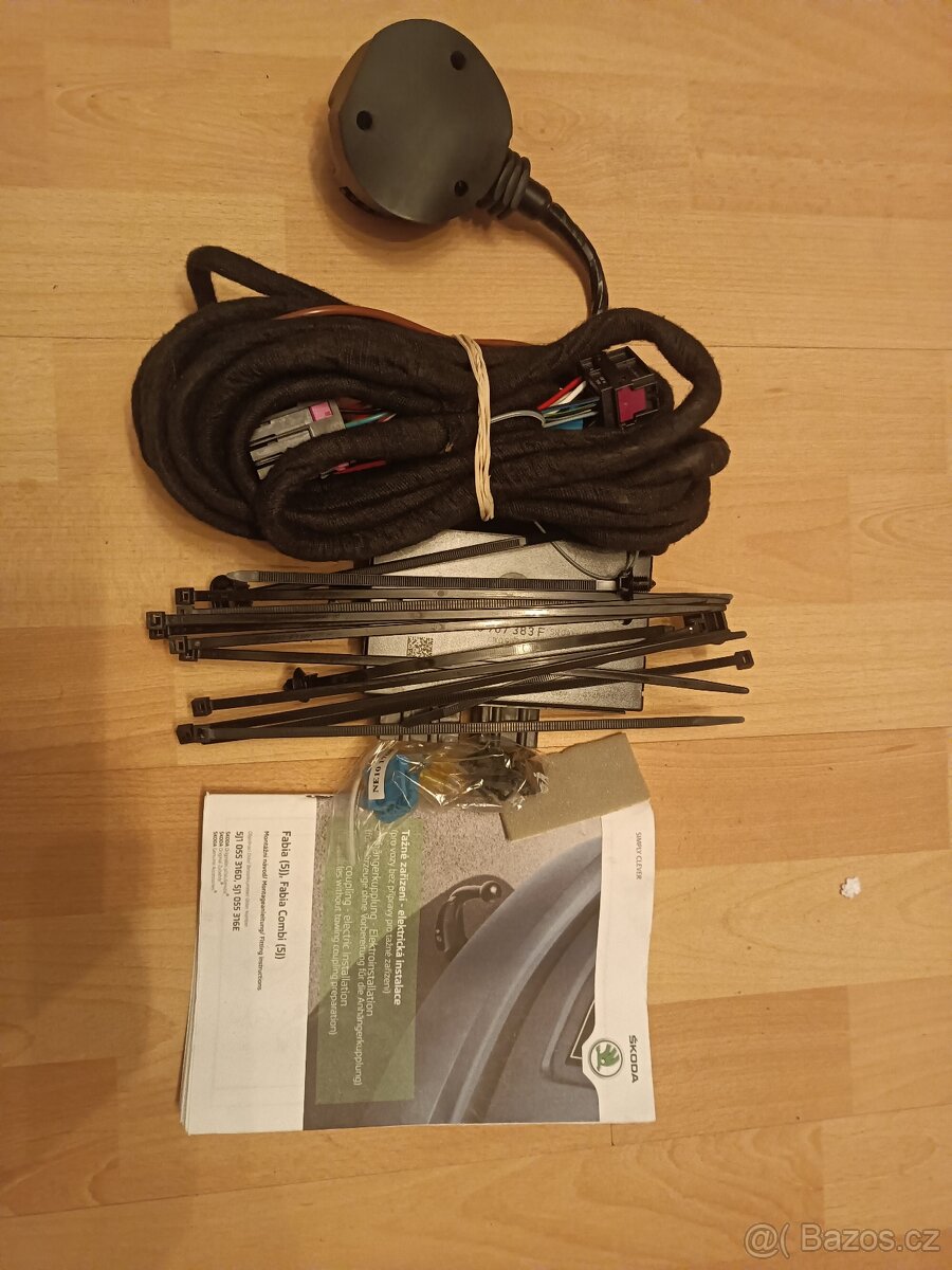 Fabia 2 elektroinstalace tažné