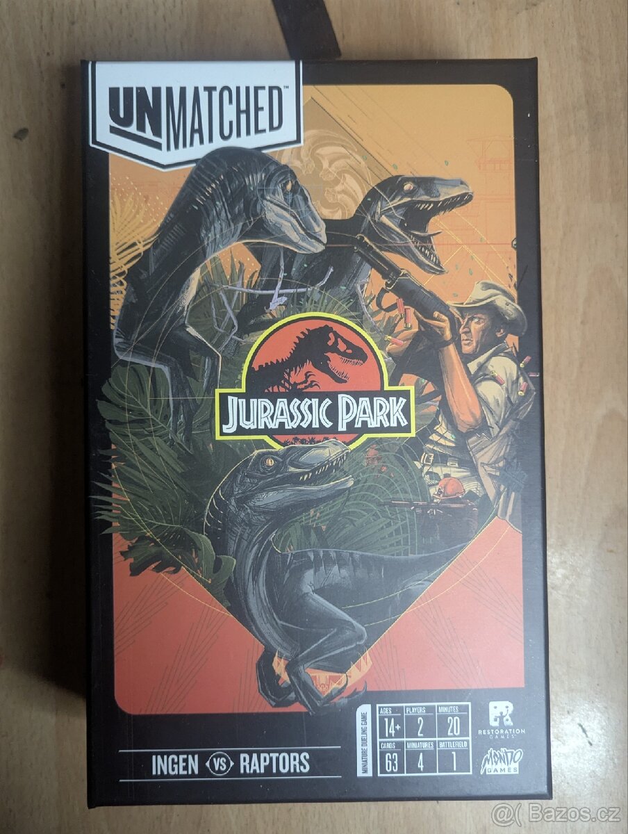 Unmatched Jurassic Park: InGen vs The Raptors EN