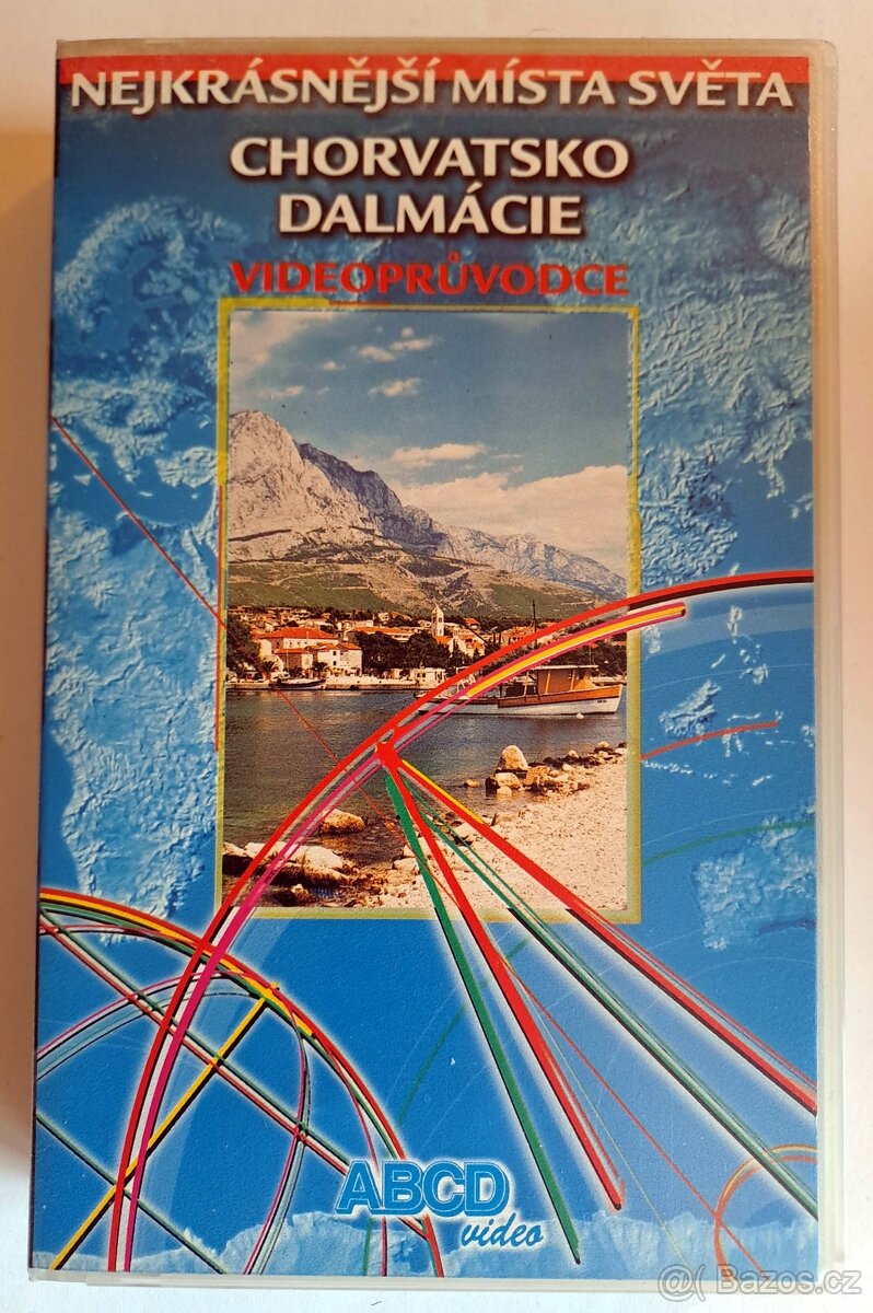 Videokazeta VHS Chorvatsko Dalmácie videoprůvodce , original