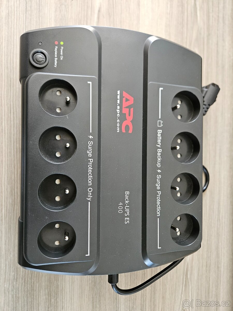 Nový záložní zdroj APC Back-UPS ES 400