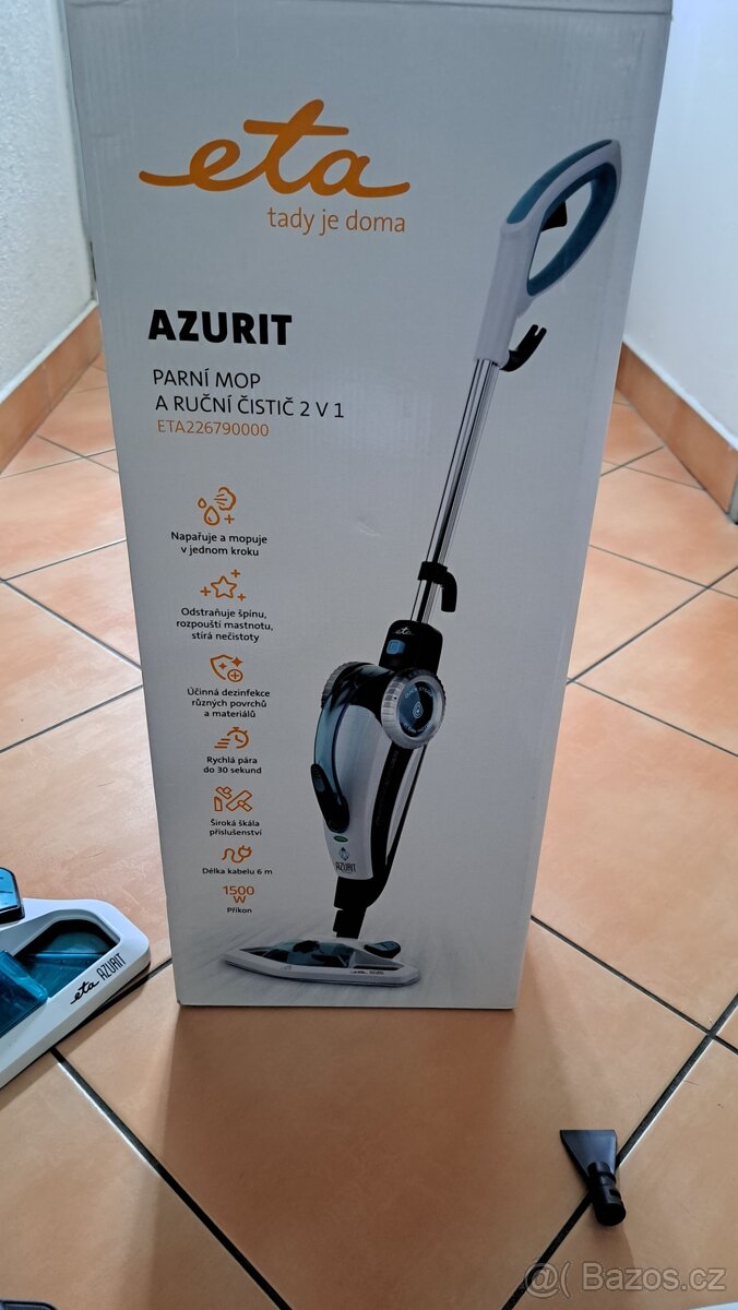 Eta parní mop a ruční čistič 2 v 1