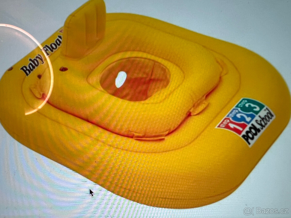 plavací kruh pro batolata-Pool school-step 1