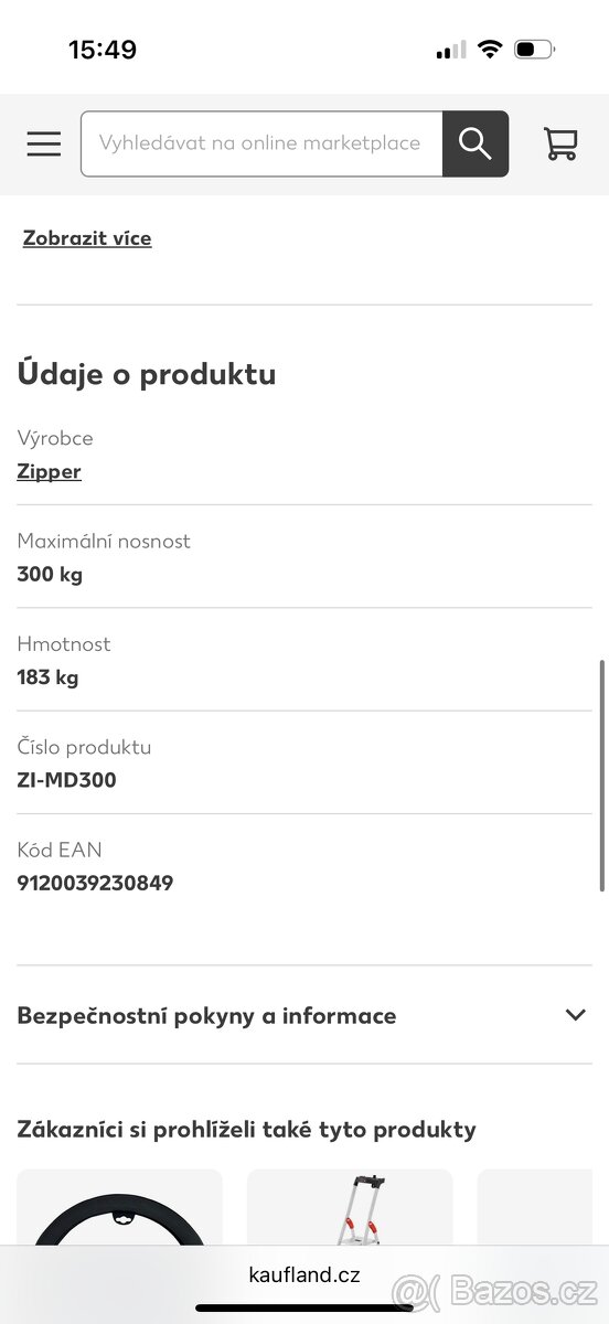Zipper zi-md300