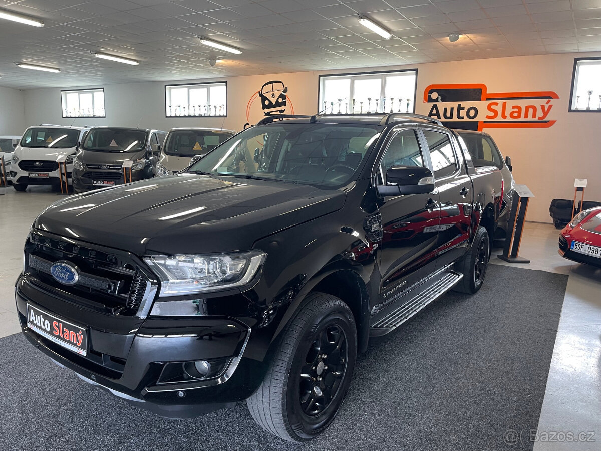 Ford Ranger 3.2TDCi Limited Black Edit. po servisu