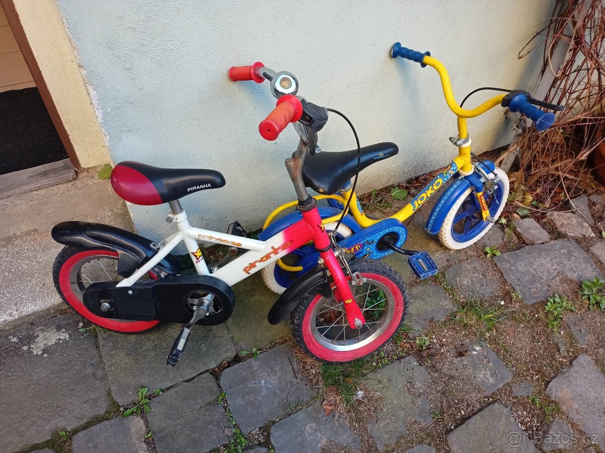 2 X dětské kolo