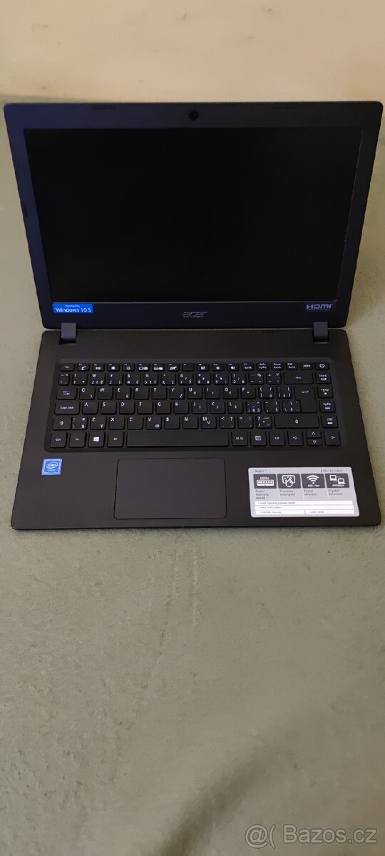 Notebook Ace na náhradní díly nebo opravu
