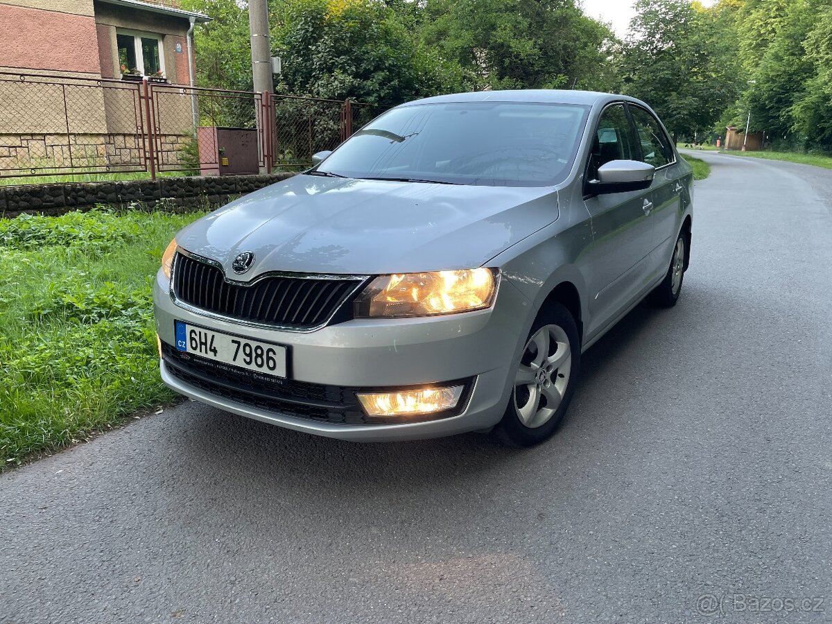 Škoda Rapid 1.6 TDi 85kW, 1.majitel, rv.2015