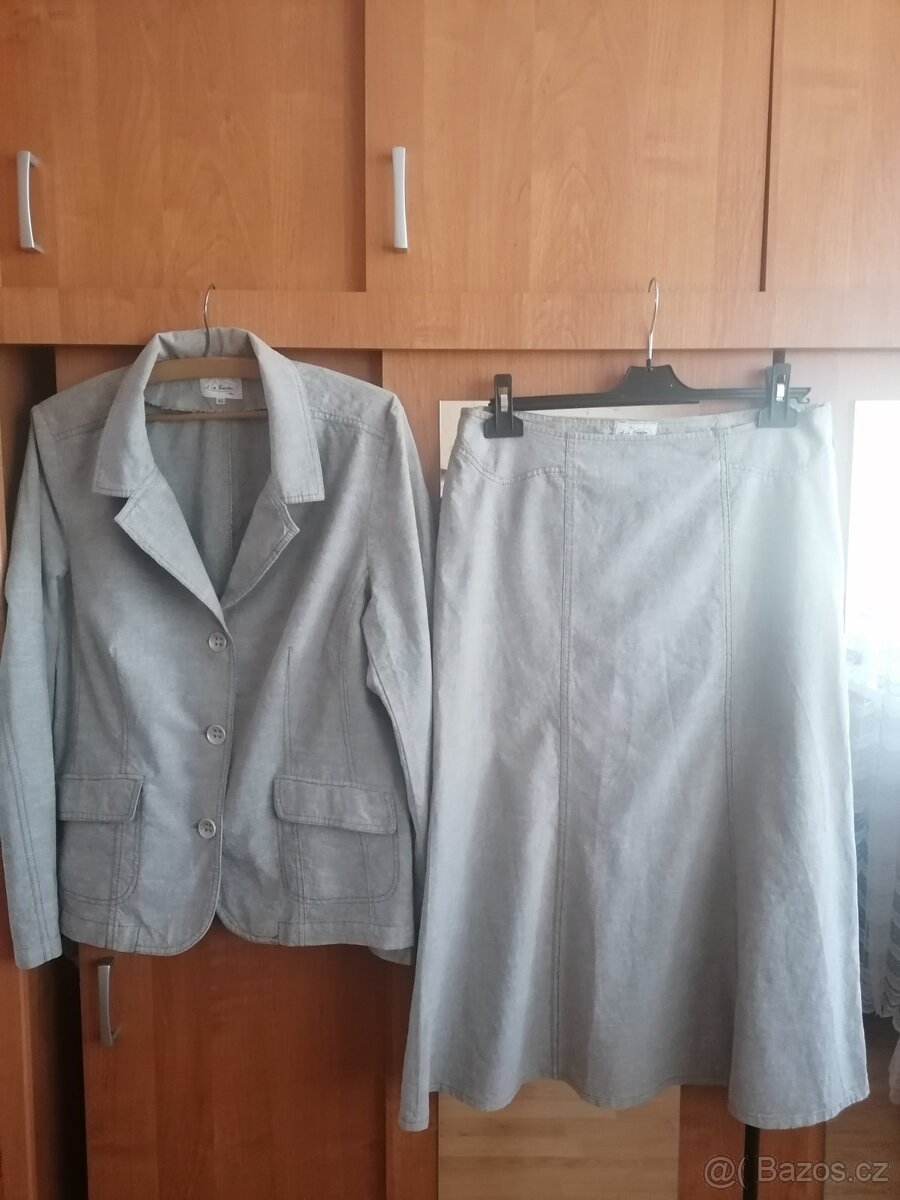 Nová dámský set sukně+sako, vel.44