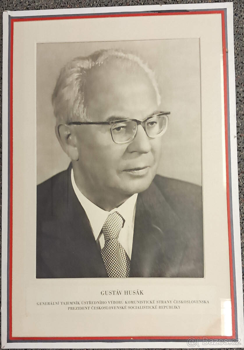 Prezident ČSSR Gustav Husák