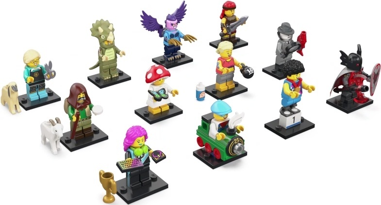 Lego minifigurky série 25