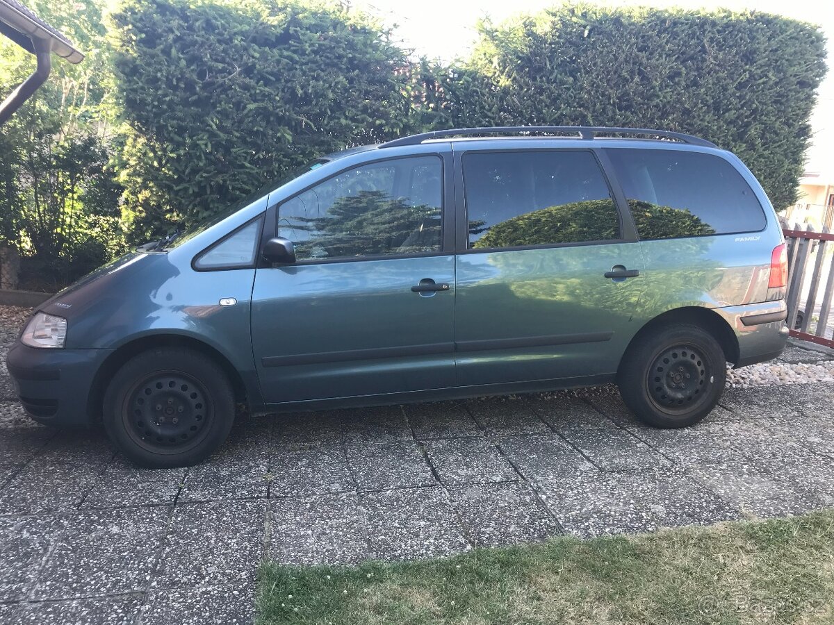 Volkswagen Sharan 1,9 TDi 85kW Family, STK 06\27
