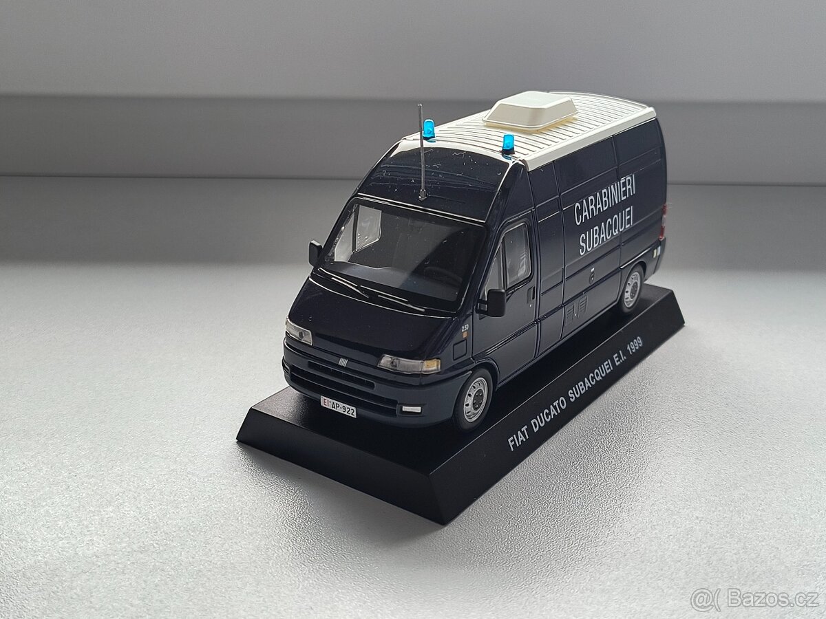 Model Fiat Ducato, Grani Partners 1:43