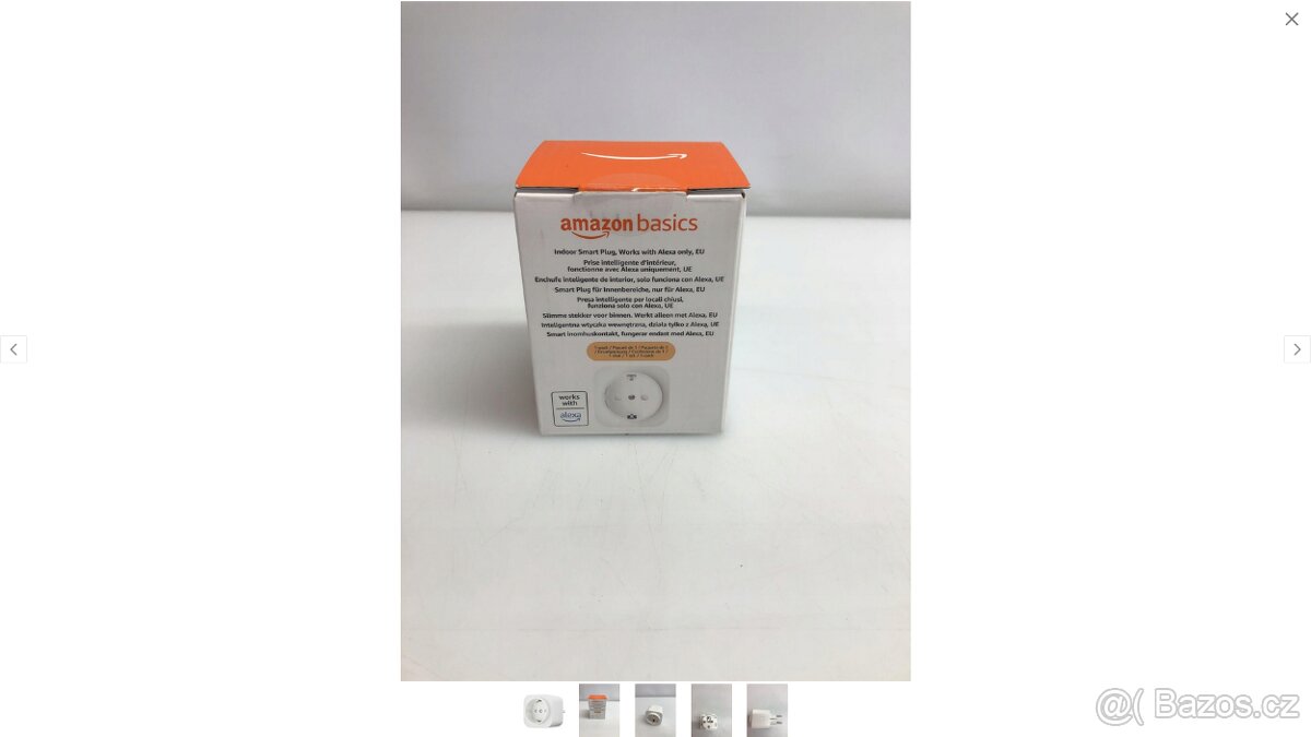 Smart plug, chytrá zásuvka Amazon Basics