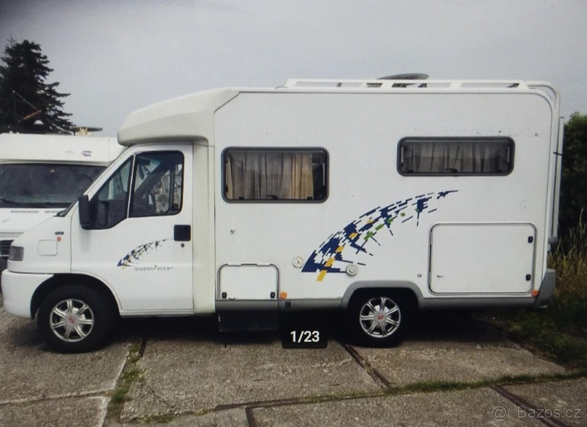 Fiat Ducato Francouzská postel, délka pouze 5m
