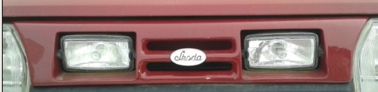 Škoda favorit forman pickup přední maska
