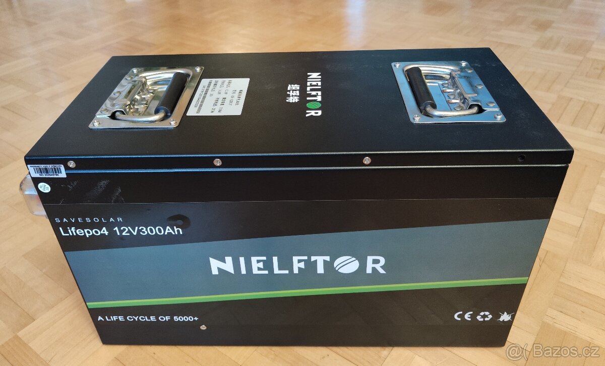 Baterie LiFePO4 Nielftor - 300Ah, 12V BMS