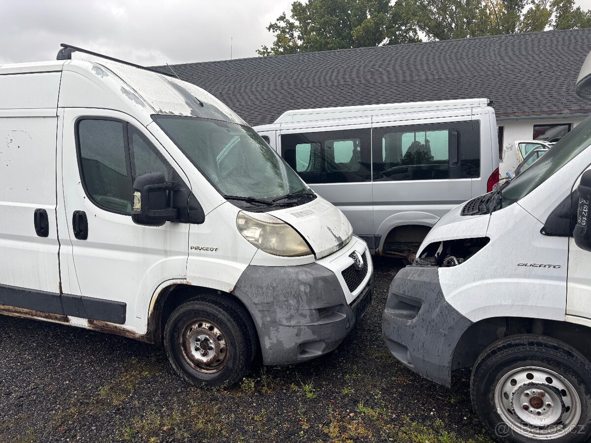 Fiat Ducato Jumper. Oder 2.3jtd , 2.2Hdi , 3.0hpi veškeré ND