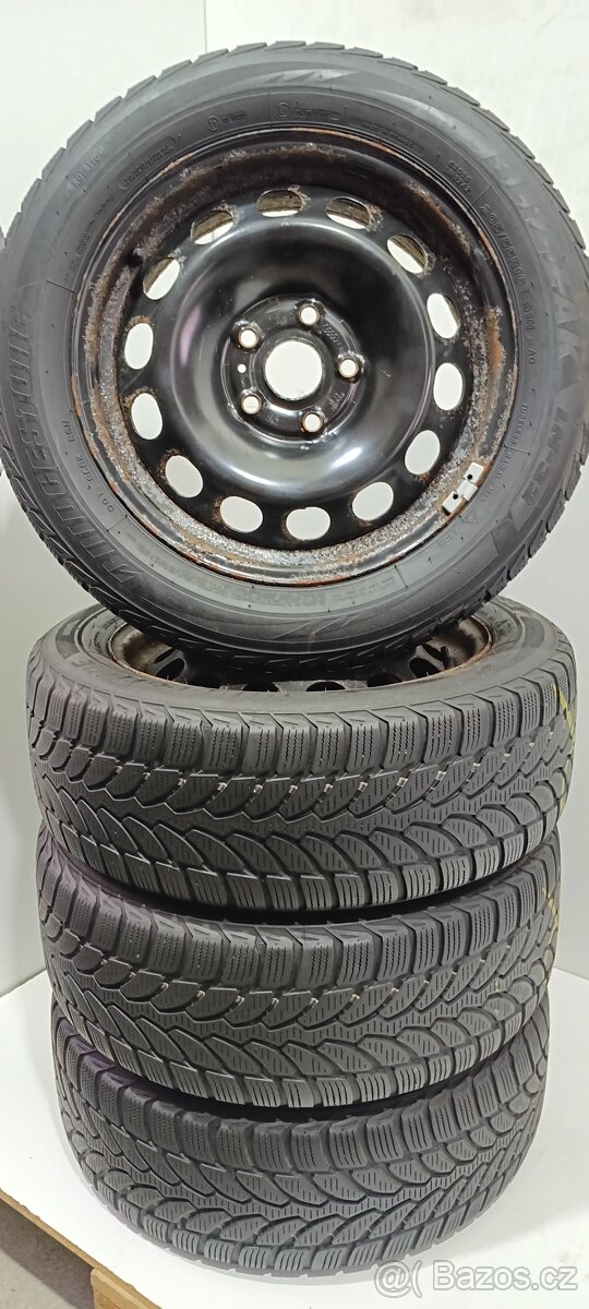 Zimní kola AUDI 5x112 R16 ET43 pneu 205/55/16