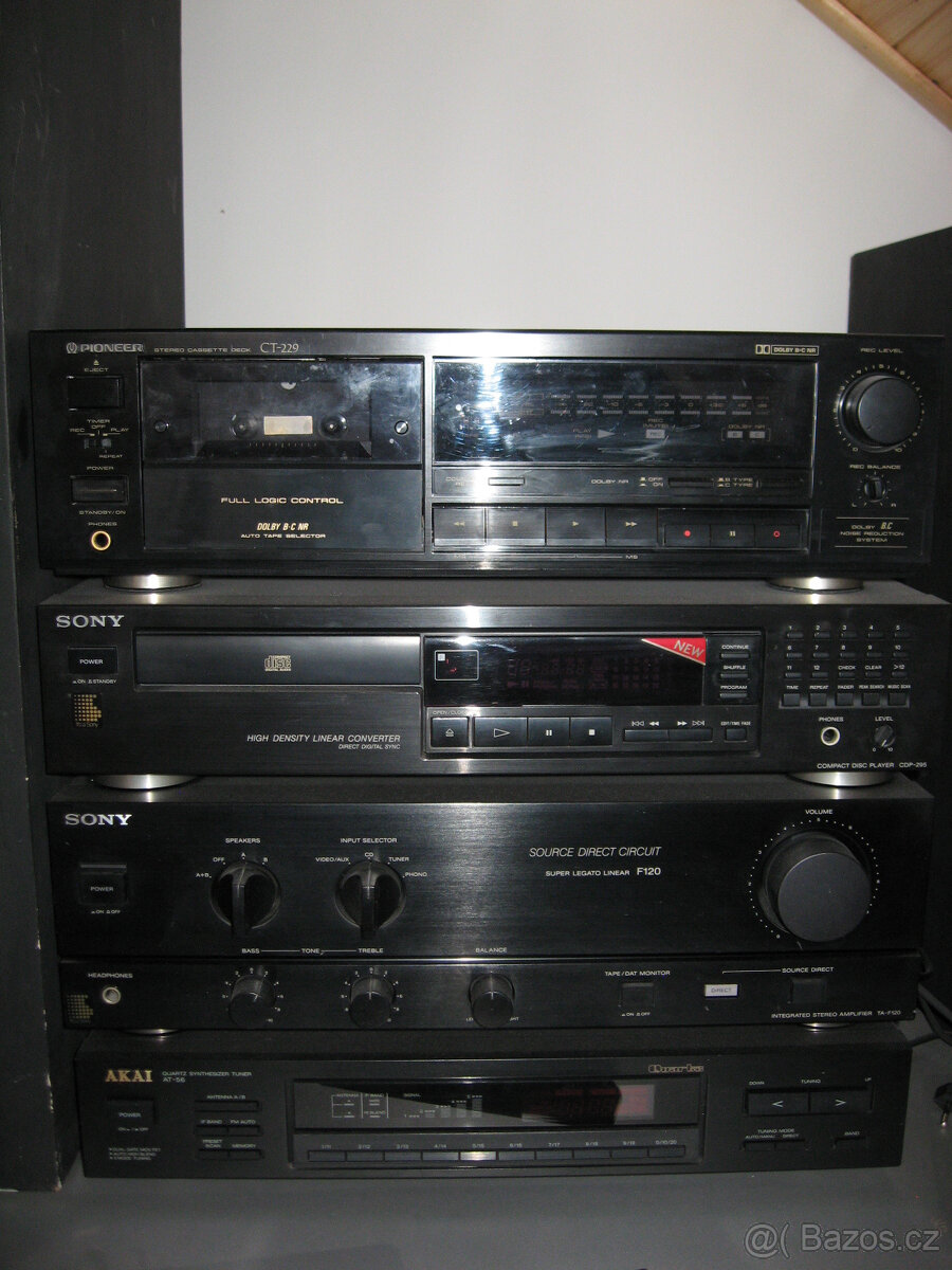 Hifi věž s reproduktorama