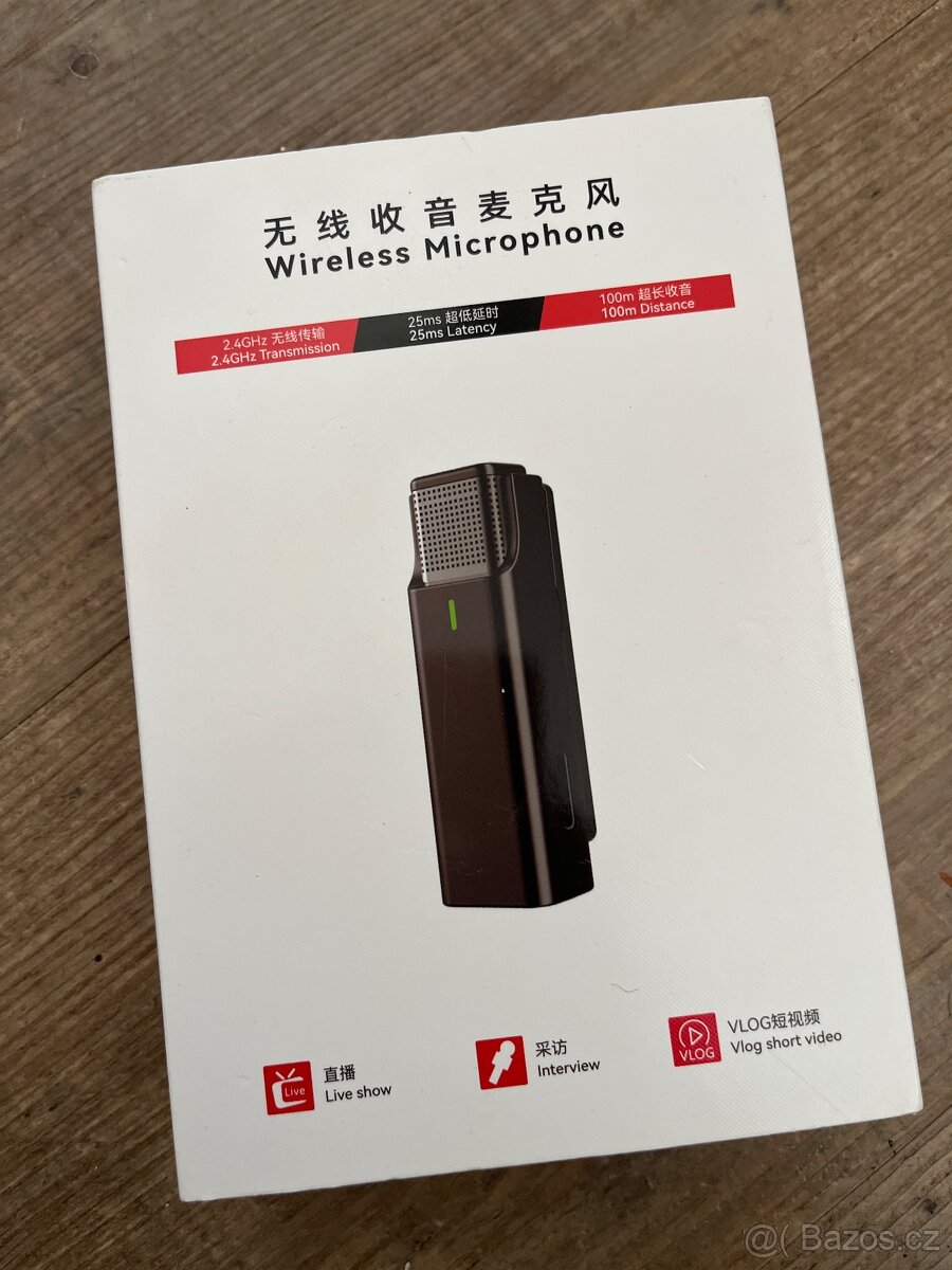 Mikrofon bezdrátový Viking m301