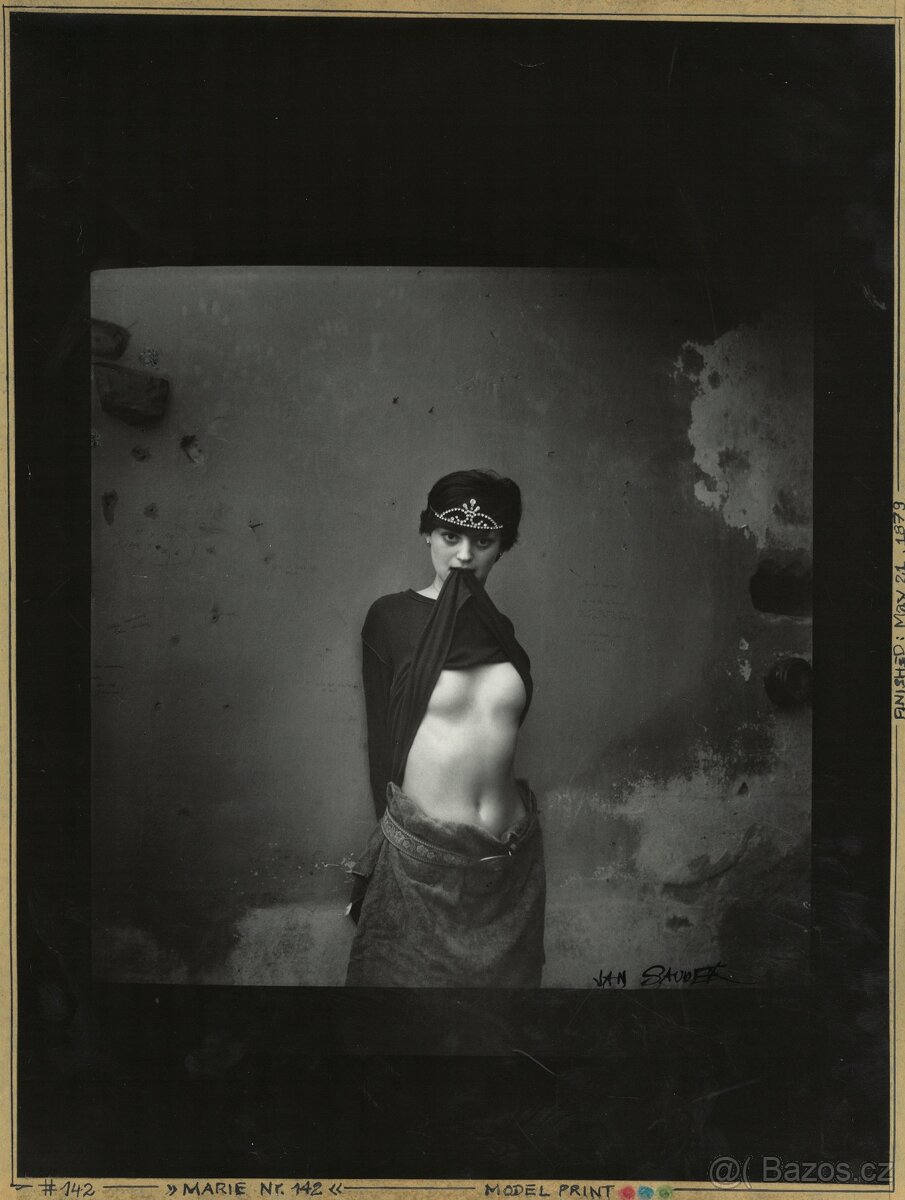 Jan Saudek - Marie Nr. 142 - originální fotografie