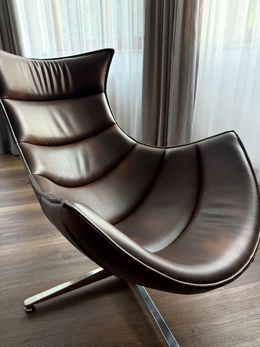 Kožené křeslo Luxor PÁR