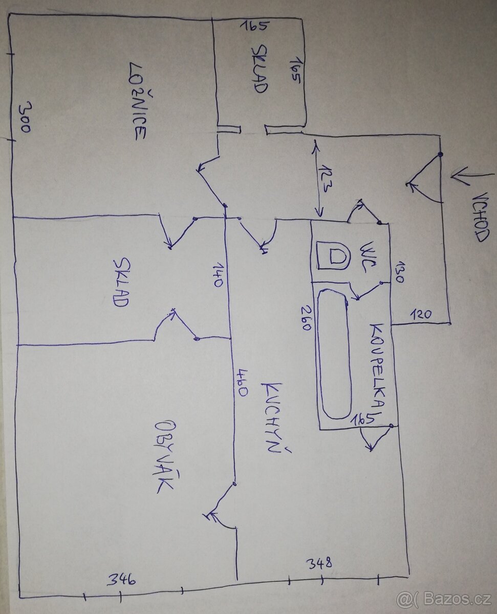 2+1 byt  Uničov  PRODÁM