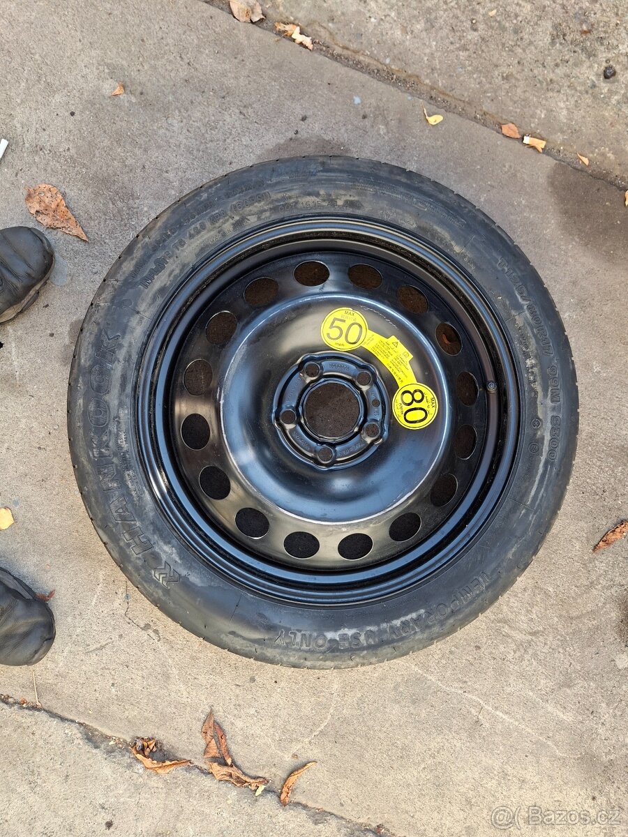 Dojezdové kolo rezerva volvo 5x108