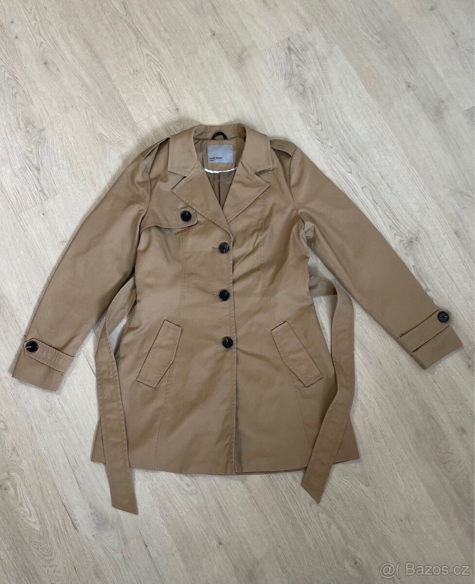 Dámský kabát (trenčkot), zn. Vero Moda, vel. S