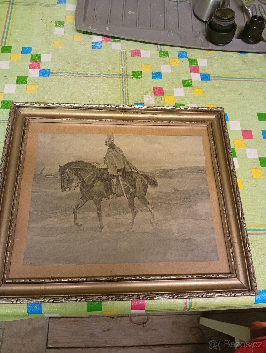 Nabízím zarámovaný obraz Luděk Marold