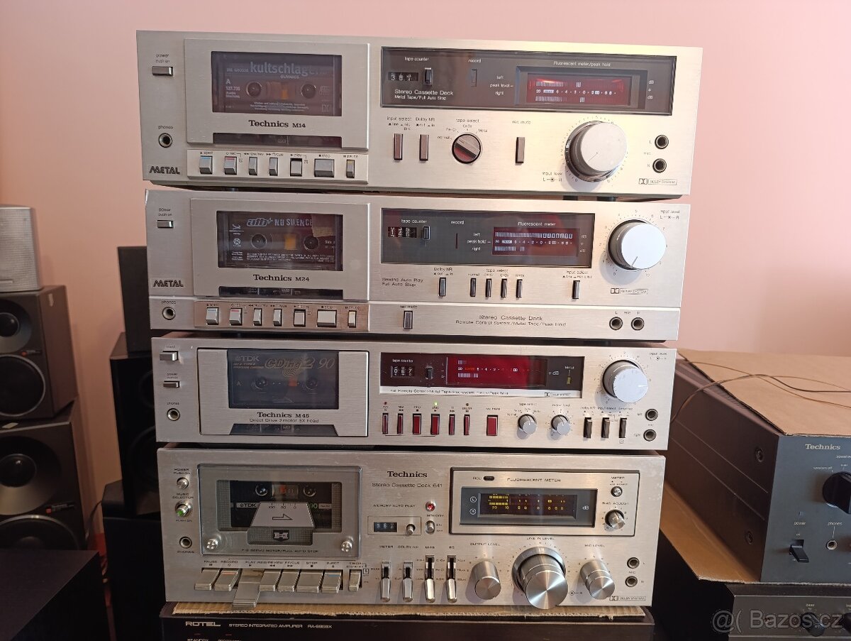 Tape deck Technics M45,M15,M24