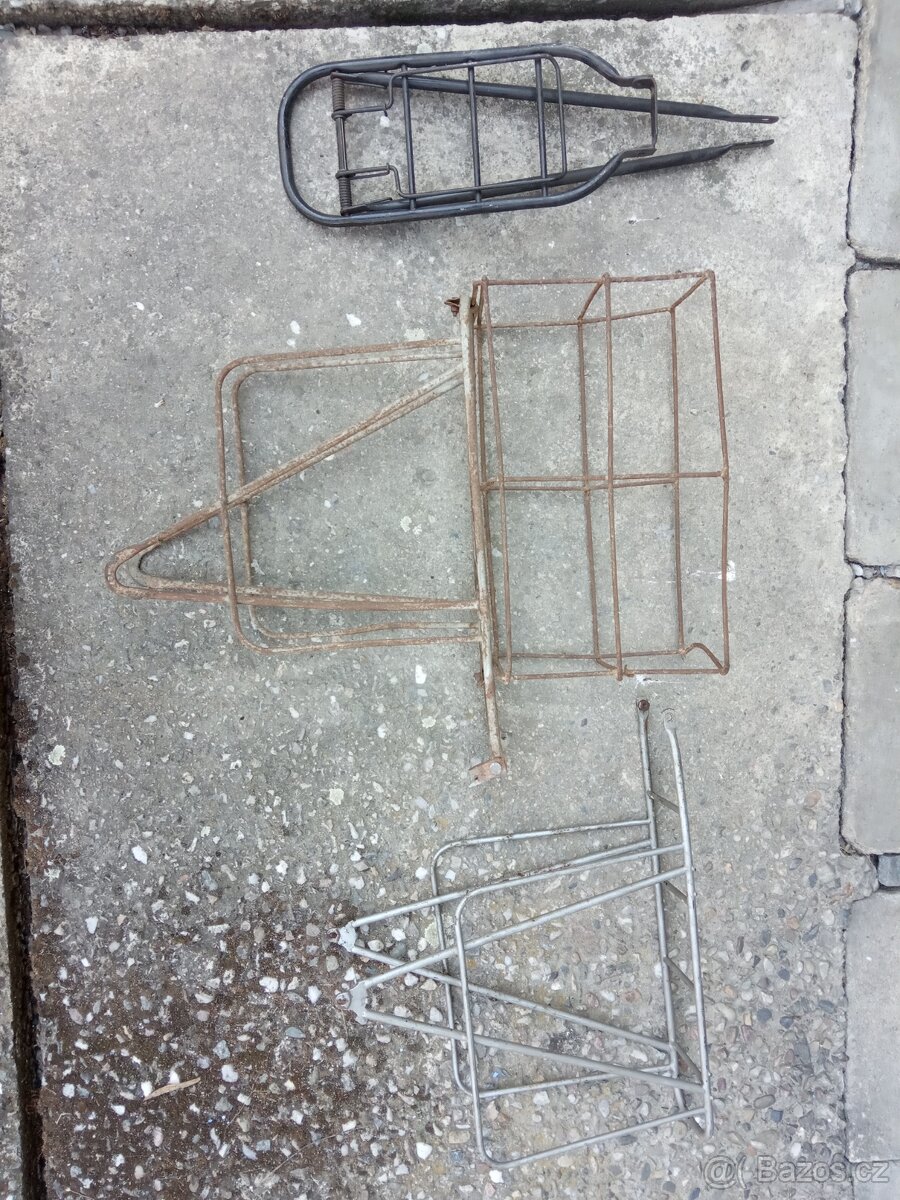 Retro nosič na kolo