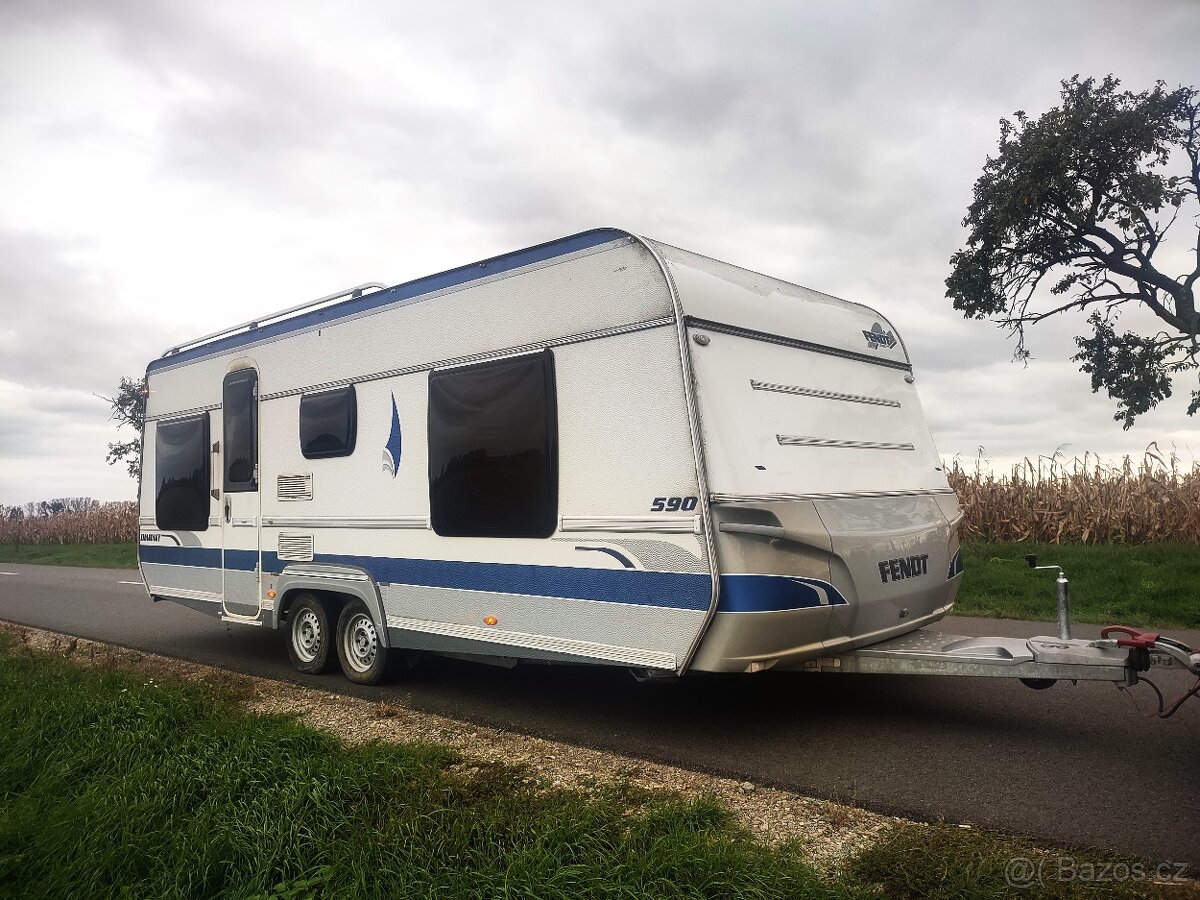 FENDT Diamant 2007, předstan, sprcha, nová STK