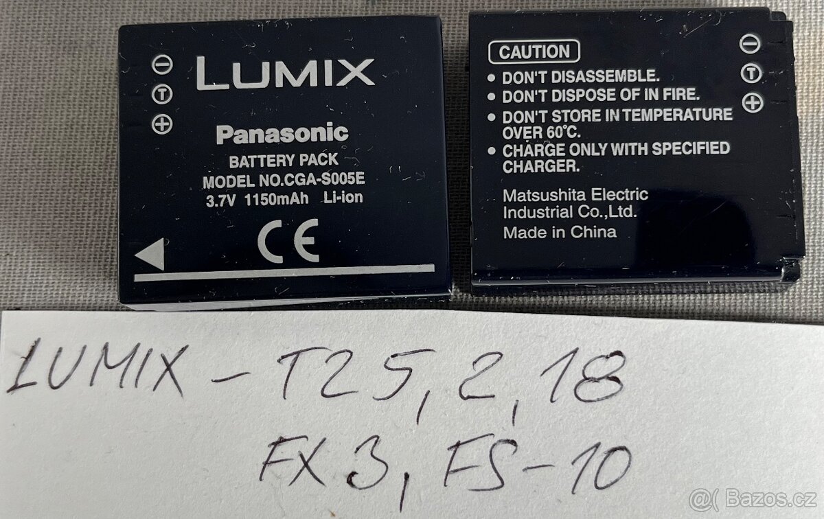 BATERIE LUMIX