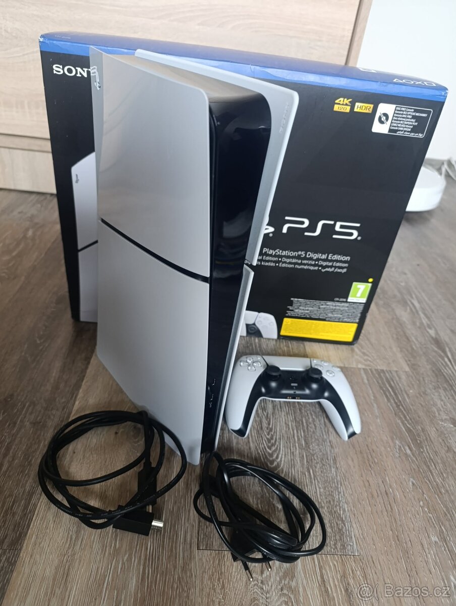PS5 slim Digital - záruka