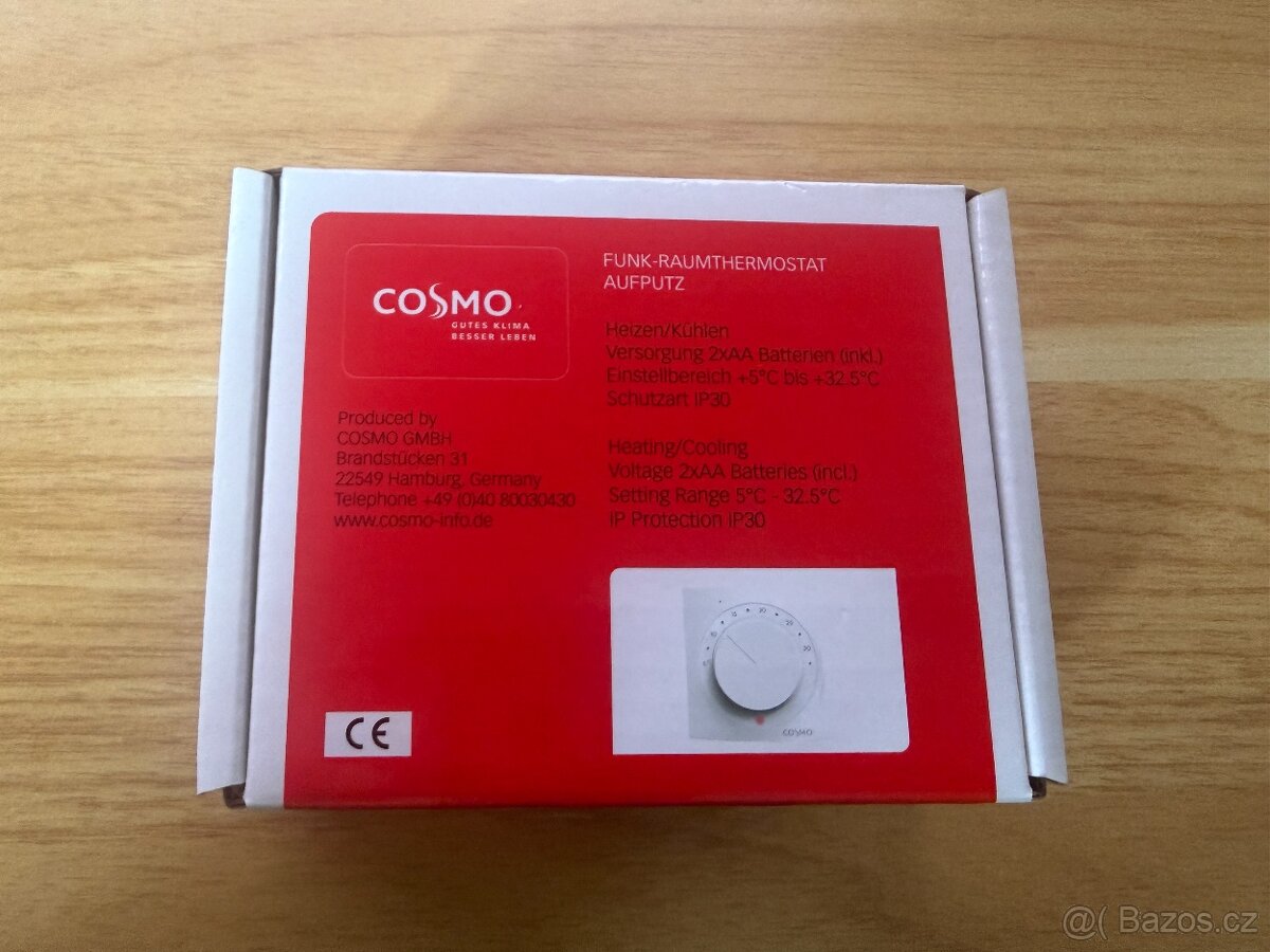 Chytrý termostat Cosmo