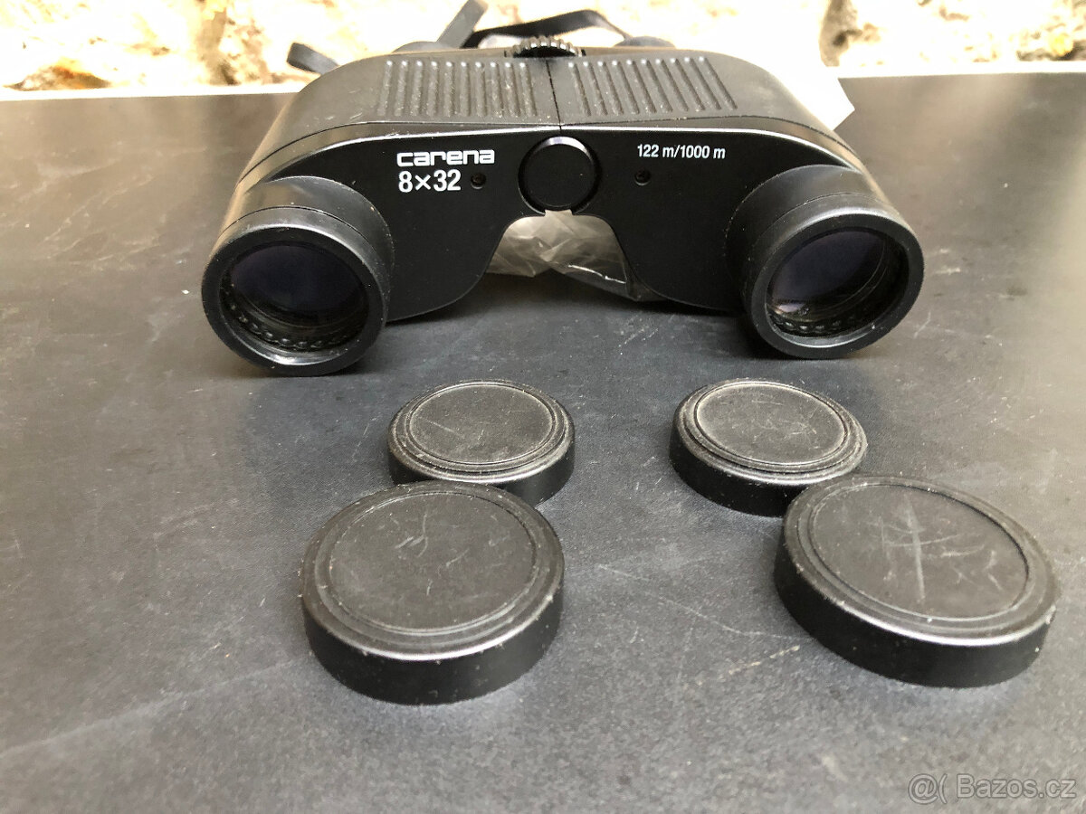 Nový dalekohled Carena 8x32, vyroben cca v roce 1980, origin