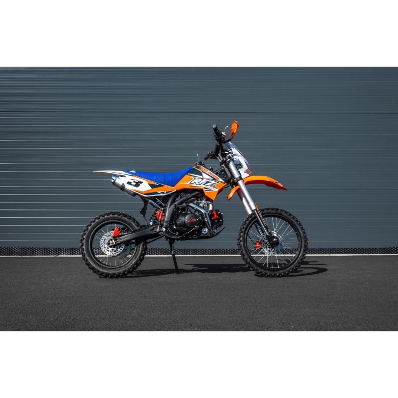 Pitbike Leramotors Jaguar 125ccm, kola 17/14, orange