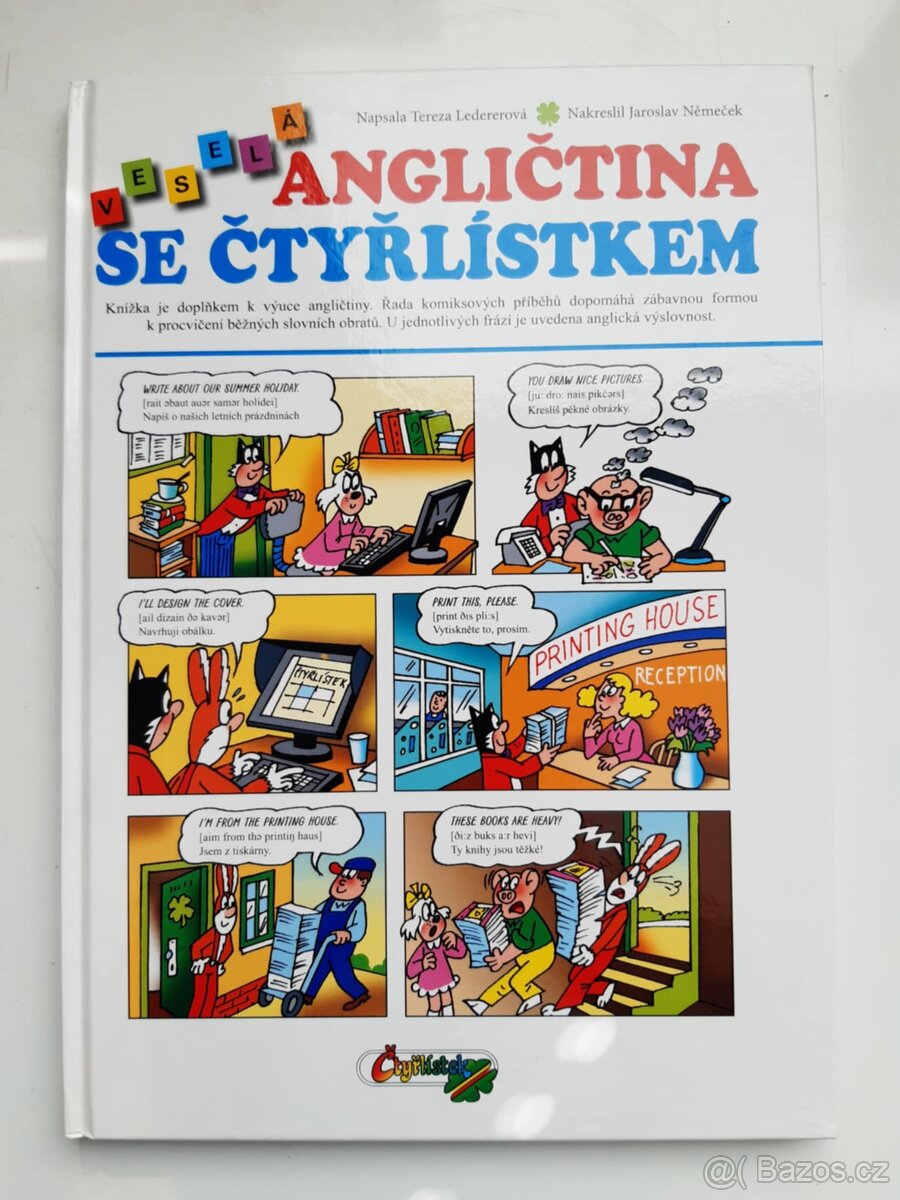 Čtyřlístek Veselá angličtina pevná vazba