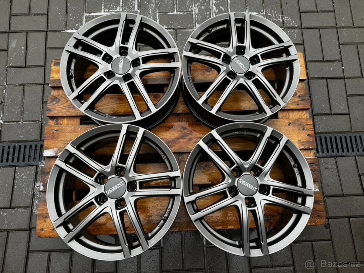 Alu kola, disky r17 5x112 Dezent TZ Graphite