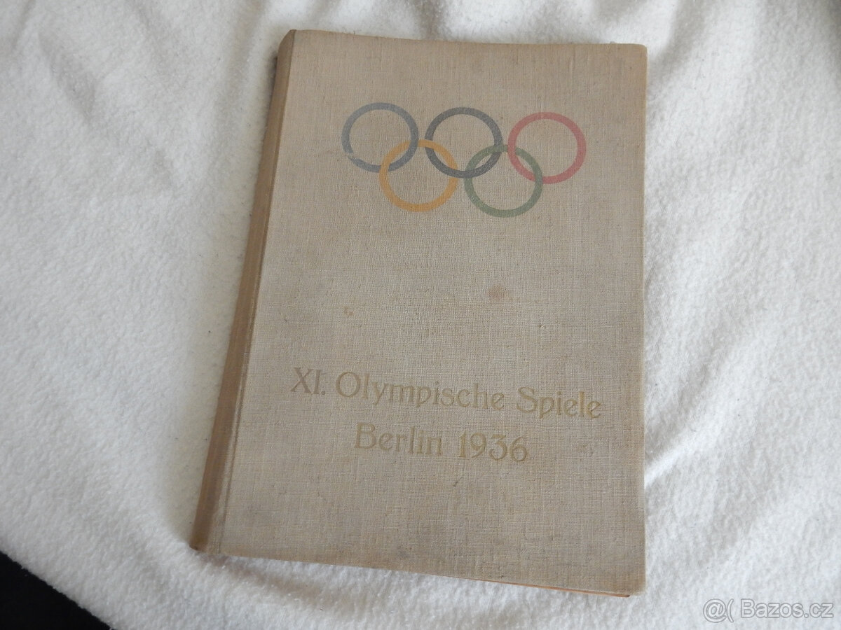 RARITA ,svázané olympiacajtung roku 1936